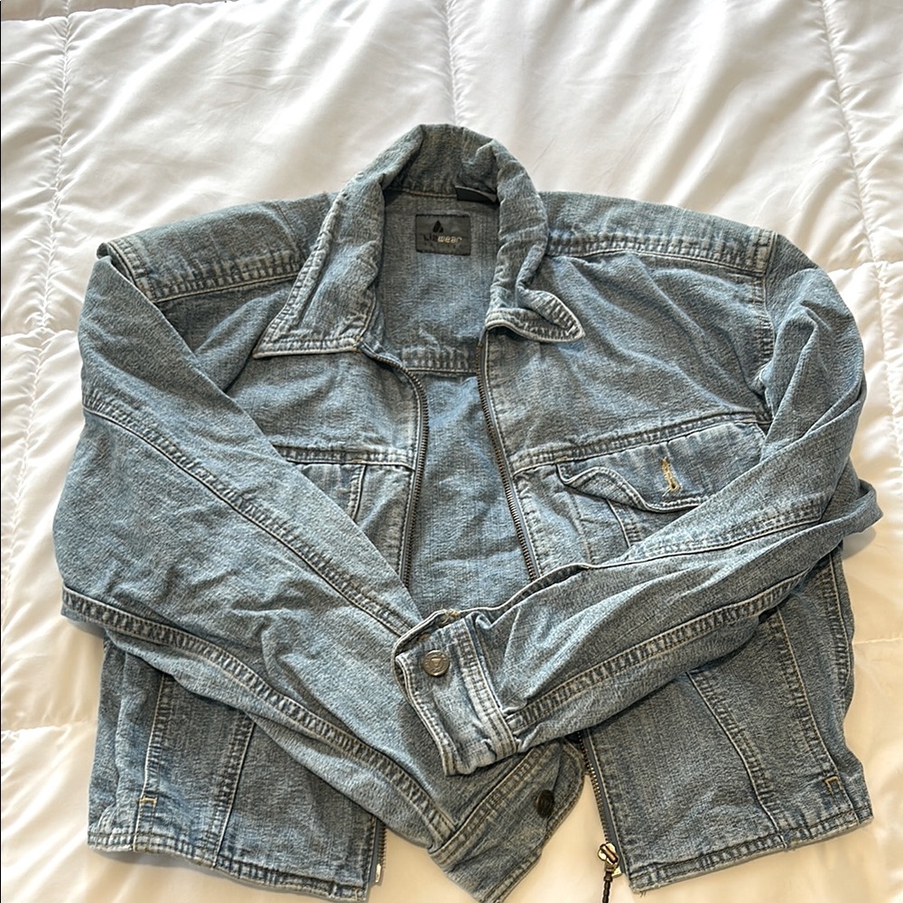 Women’s petite denim jacket